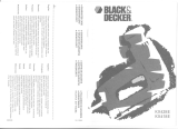 BLACK DECKER KX428E T1 Owner's manual