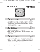TFA Children's learning clock TICK & TACK User manual