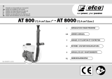 Efco AT 8000 Owner's manual