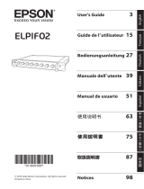 Epson ELPIF03 User guide