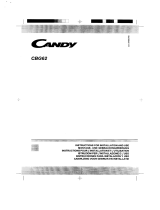 Candy CBG62 Owner's manual