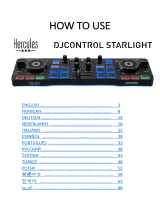 Hercules DJControl Starlight  Owner's manual