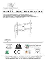 Mounting Dream MD2263-LK User manual