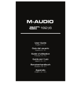M-Audio AIR 192|6 User guide