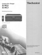 Technics SL-MC6 Owner's manual