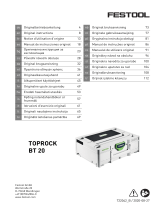 Festool Bluetooth® Lautsprecher SYS3 BT20 M 137 TOPROCK Operating instructions