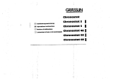 Grasslin Chronostat2 Owner's manual