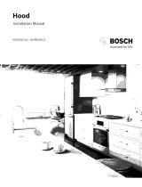 Bosch HUI56551UC/01 Installation guide