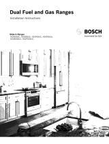 Bosch HGI8054UC/06 Installation guide
