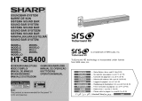 Sharp HT-SB400 Owner's manual