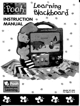 Hasbro Pooh Learning Blackboard Operating instructions