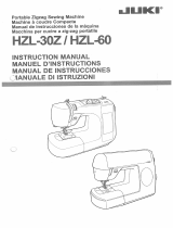 Juki HZL-30Z Owner's manual