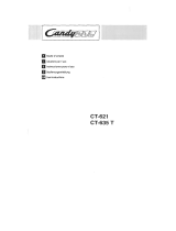 Candy CT-524 Owner's manual