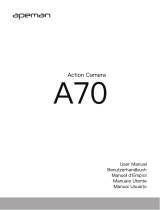 APEMAN A70 - Action camera Owner's manual