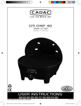 Cadac CITI CHEF 40 5610 Owner's manual