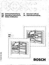 Bosch kfl 16441 Owner's manual