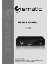 Ematic AT103B User manual