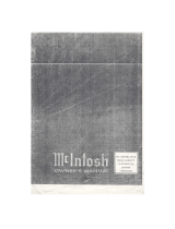 McIntosh MC431M Owner's manual