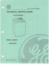GE Profile WPGT9350 Technical Service Manual