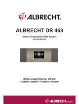 Albrecht DR 463 User manual