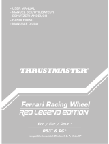 Thrustmaster Red Legend Edition User manual