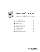 Biosonic UC300 Owner's manual