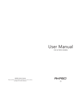 AKASO V50 Elite Touch User manual