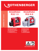Rothenberger Vacuum pump ROAIRVAC User manual