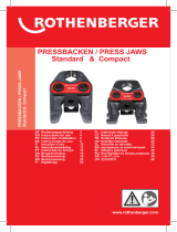 Rothenberger Press jaw Standard Typ M set User manual