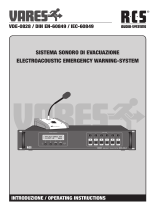 RCS AUDIO-SYSTEMS ESC-006A Owner's manual