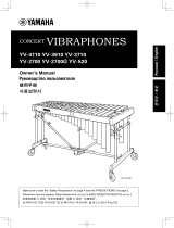 Yamaha YV-3910 Owner's manual