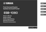 Yamaha ESB-1080 Owner's manual