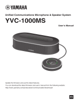 Yamaha YVC-1000MS User manual