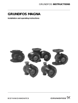 Grundfos MAGNA 32-100 Installation And Operating Instructions Manual