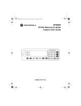 Motorola TETRA MTM800 Feature User Manual