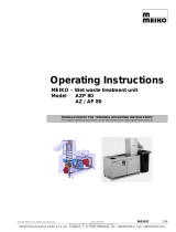 Meiko AZ 80 Operating instructions