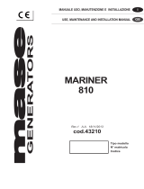 Mase MARINER 810 S Owner's manual