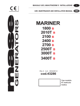 Mase MARINER 2400 Owner's manual