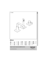 GROHE Allure 19316 User manual