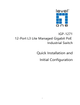 LevelOne IGP-1271 Quick Installation And Initial Configuration