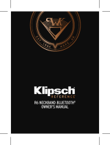 Klipsch Lifestyle R6 Neckband User guide