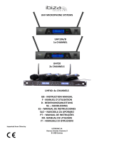 Ibiza Sound UHF40 Owner's manual