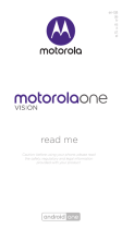 Motorola One Vision Read me