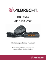 Albrecht AE 6110 VOX, Mini-CB Funk, Multi User manual