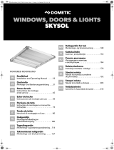 Dometic Skysol Powered Roofblind Operating instructions