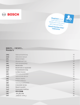 Bosch BCHF216B User manual