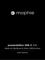 Mophie powerstation USB-C XXL Owner's manual