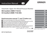Omron Automatic Upper Arm Blood Pressure Monitor User manual