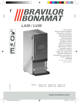 BRAVILOR BONAMAT Bolero Turbo LV20 Operating instructions