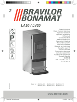 BRAVILOR BONAMAT Bolero Turbo LV20 Operating instructions